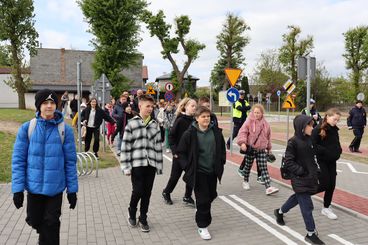 W Wieluniu odbywają się powiatowe eliminacje Turnieju Bezpieczeństwa w Ruchu Drogowym